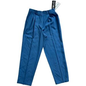 Sag Harbor Petite Indigo Blue Stretch Dress Pants Size 14P
